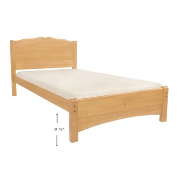 Wooden Bed WB1129 (Available in 2 Colors)